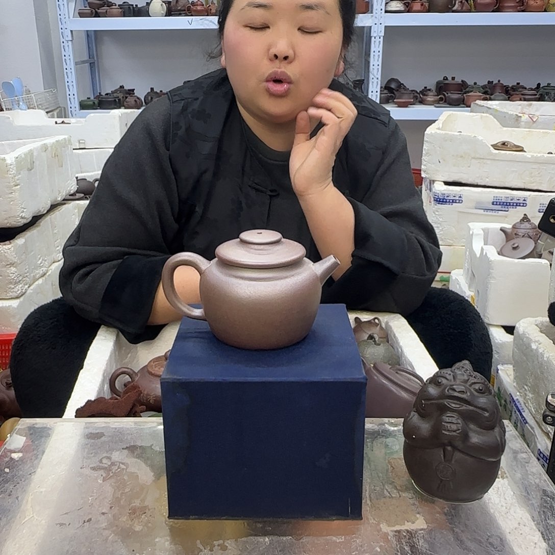 茶壶紫砂宜兴紫砂壶瑕疵处理