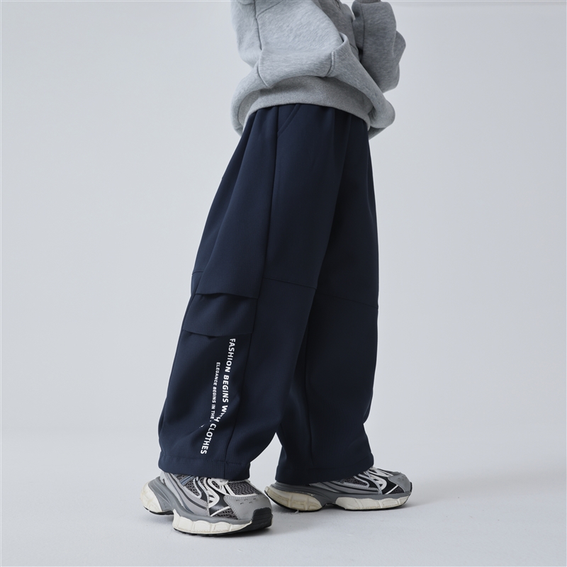 【派头裤】海妈家男童韩版加绒加厚工装裤儿童冬装裤子户外|HE5DK10