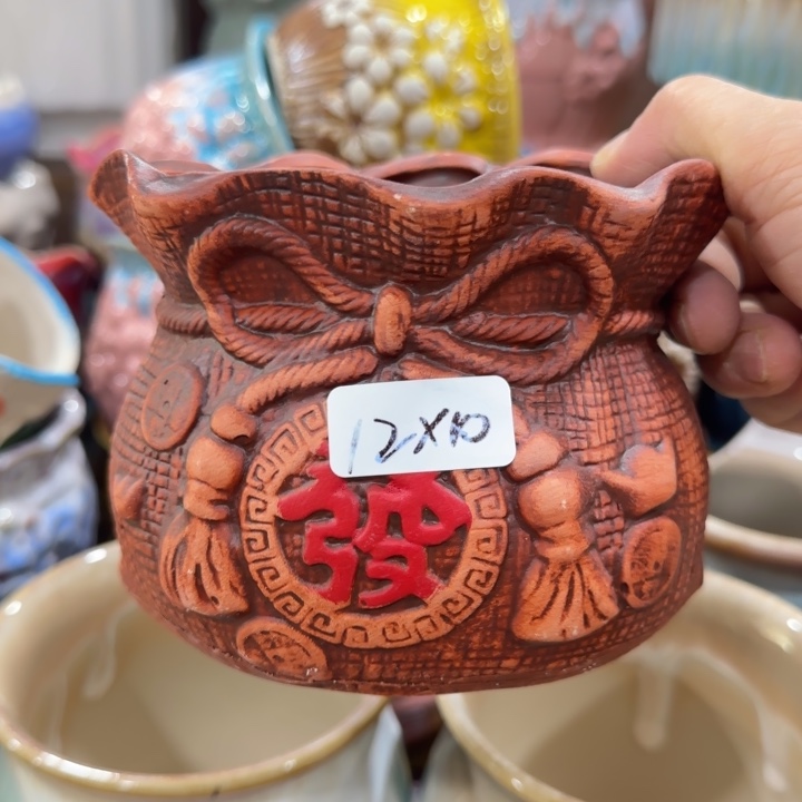 凑9块包邮，有孔，多肉绿植花盆