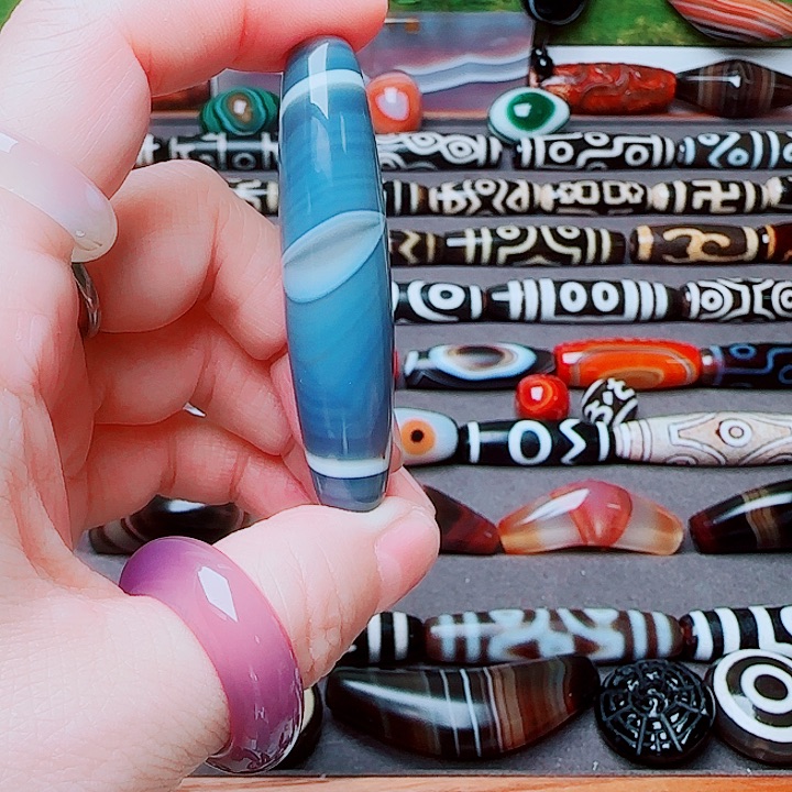 玛瑙/玉髓合金珠宝半成品