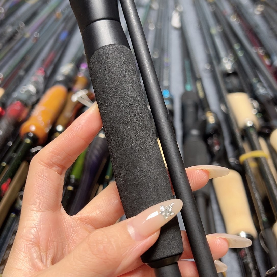 3.8m碳素直柄路亚杆