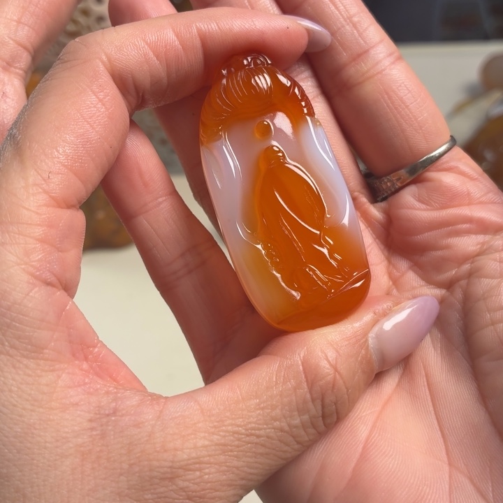 玛瑙/玉髓未镶嵌吊坠(不含链)
