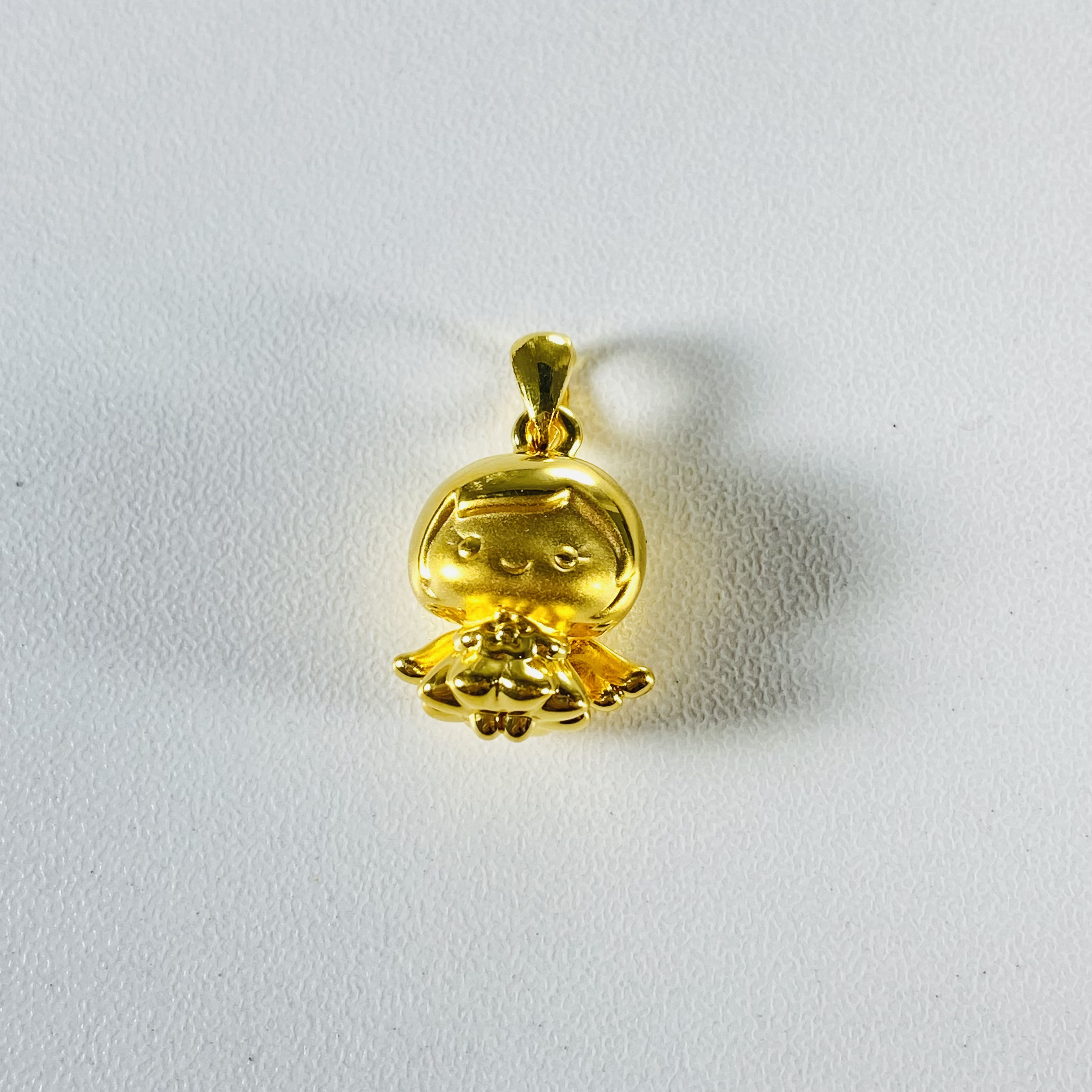 足金999 黄金天使宝宝 小天使 1.36