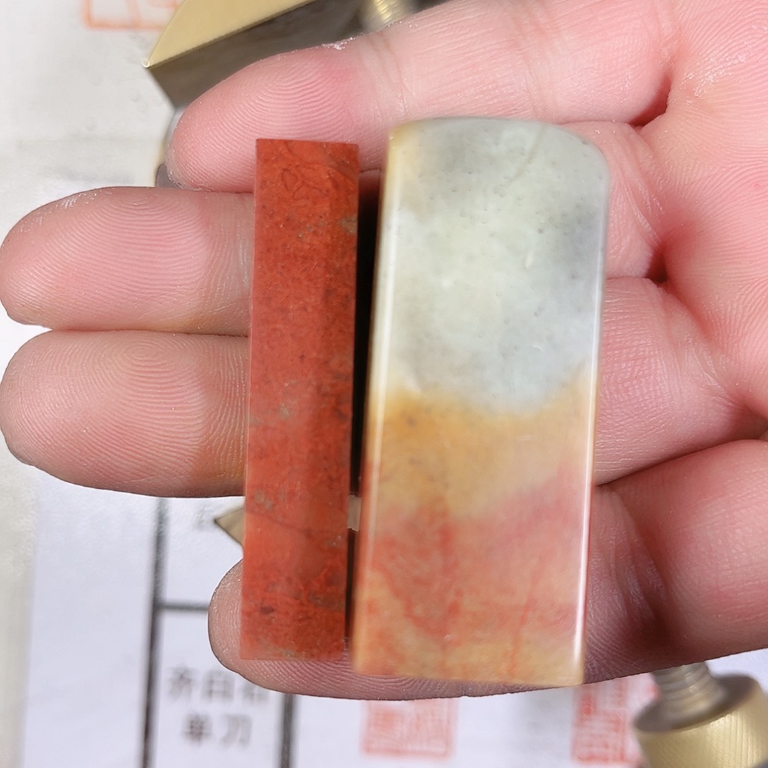 寿山石印石陌定制的