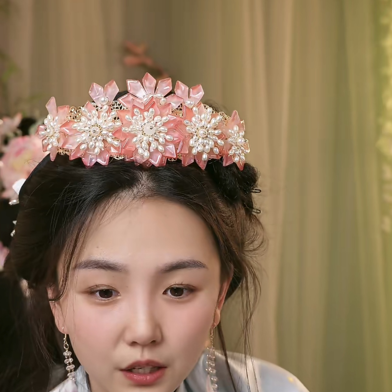 春亦归古风发饰发簪 手工制作默认微瑕