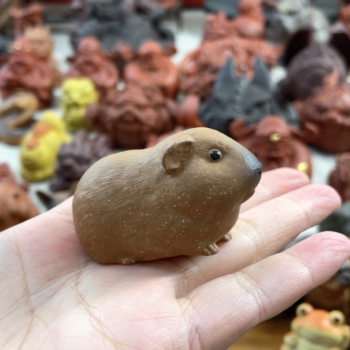 【闪购商品】紫砂茶宠紫砂老鼠