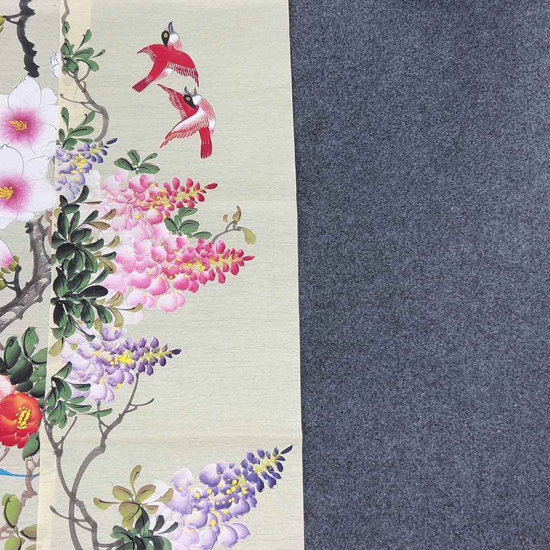 国画手绘国画大捡漏