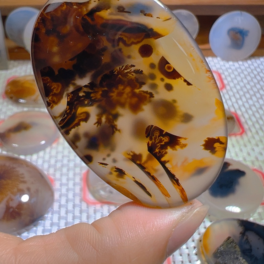 玛瑙/玉髓未镶嵌颈饰