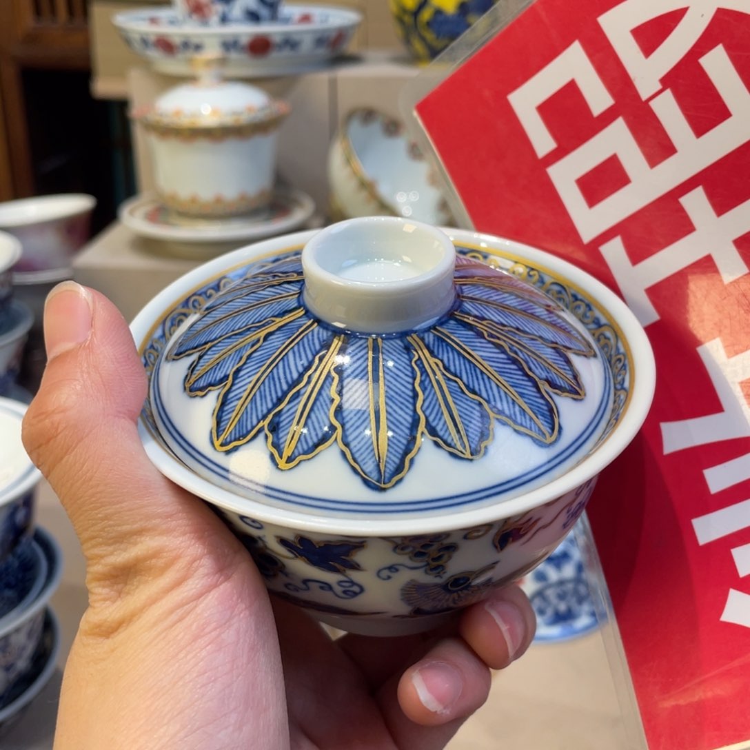 杯自*景德镇陶瓷就等着看就等着看