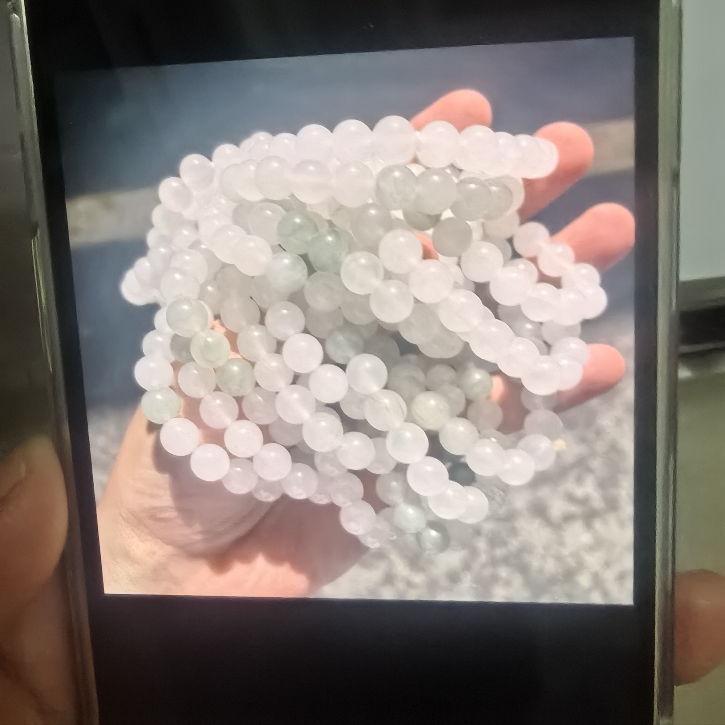 天山翠卡8单手链多样性发货拍一发一白色