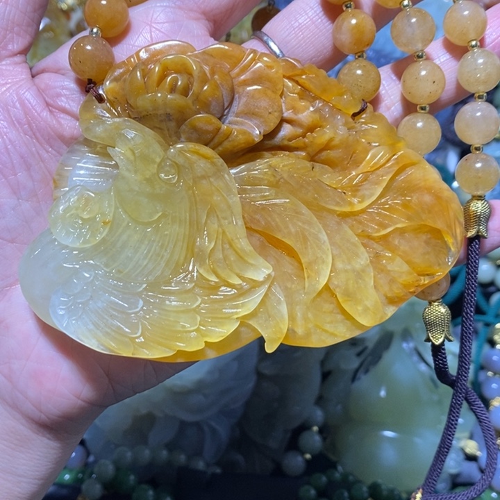 岫玉岫玉吊坠未镶嵌