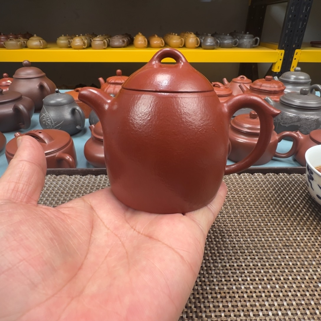 茶壶紫砂170 CC左右秦权全手工，