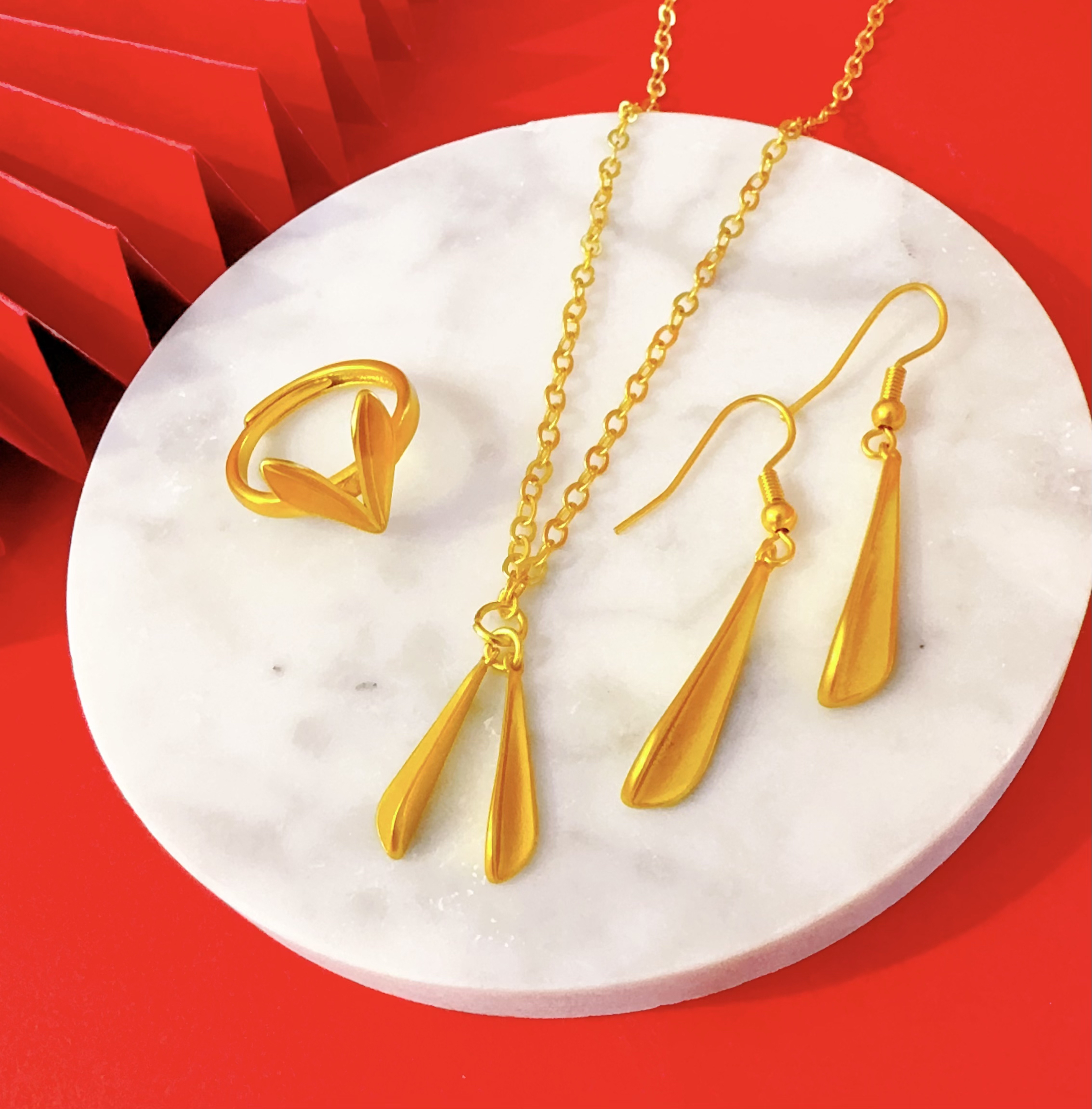 铜合金吊坠 新款558号耳环项链戒指 精致时尚nipal