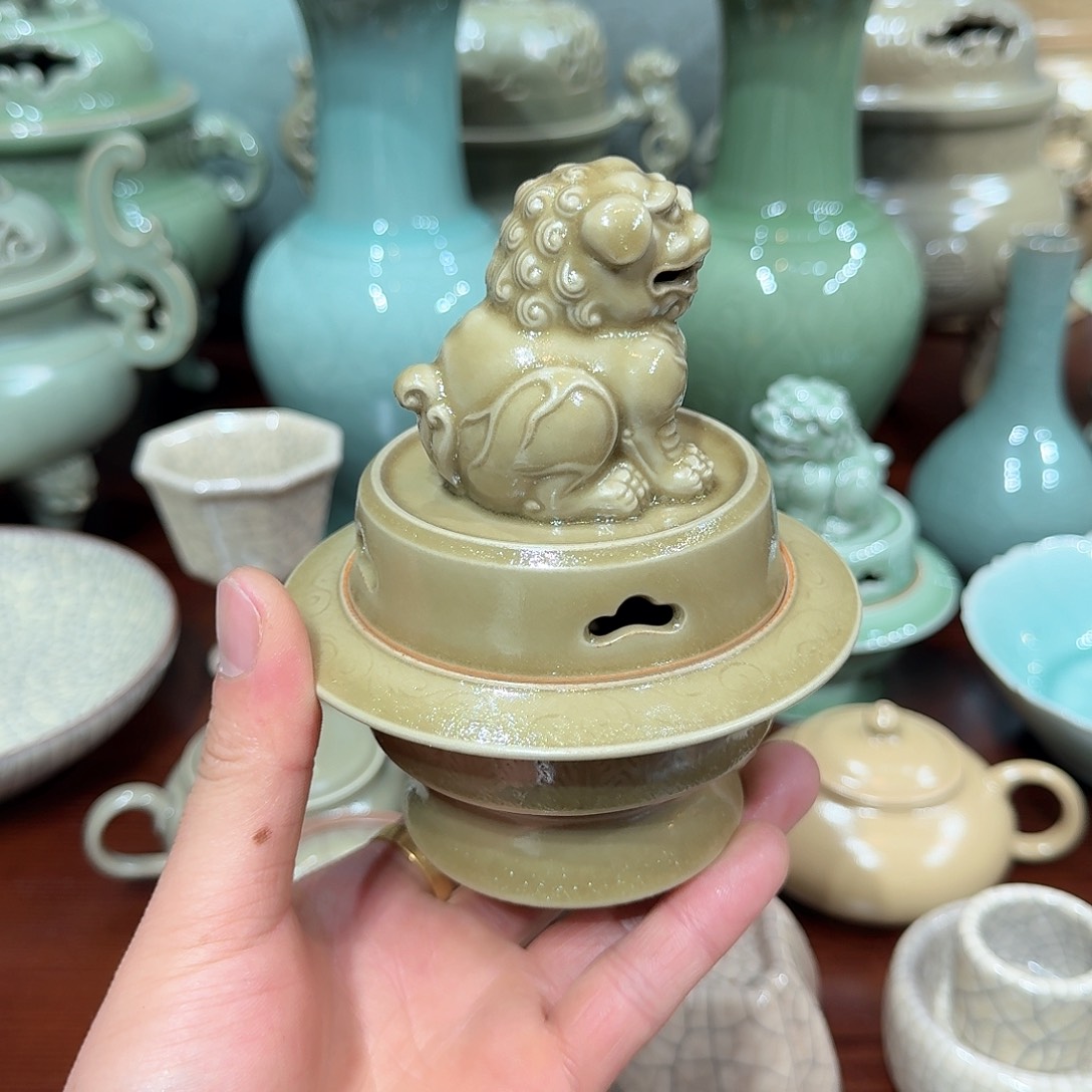 龙窑柴烧香薰炉辉****n