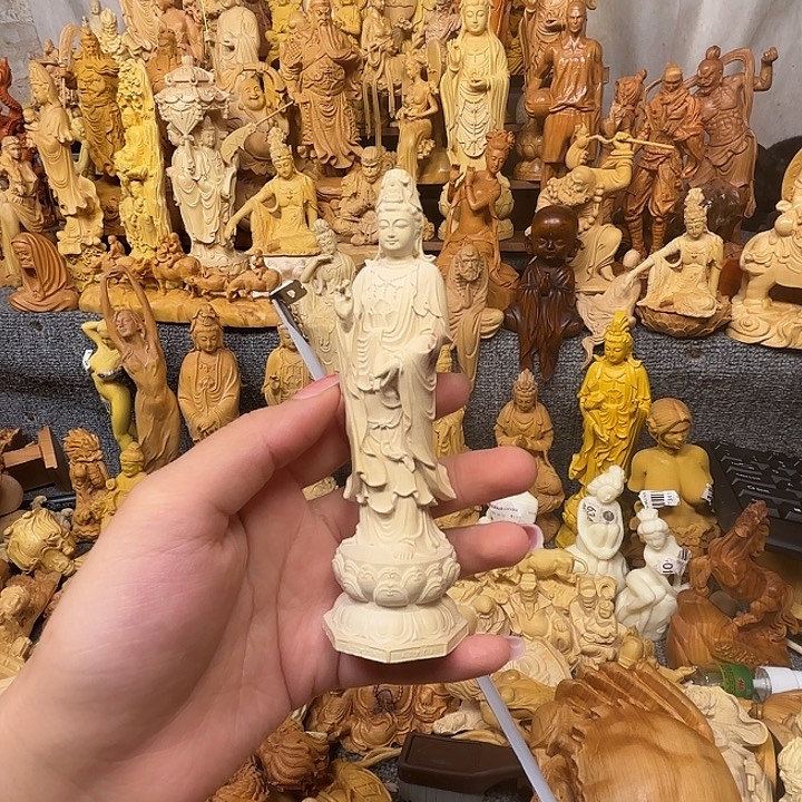 黄杨木黄杨木瑕疵观音