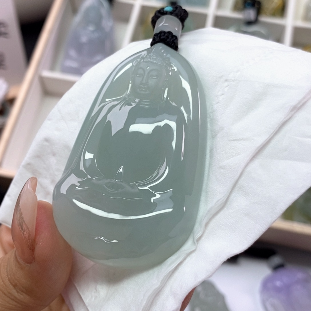 翡翠挂件未镶嵌鑫**技翡翠