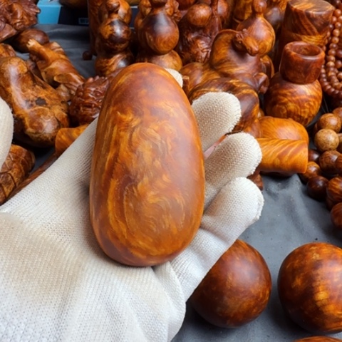 松木（琥珀木）无事牌小瑕疵