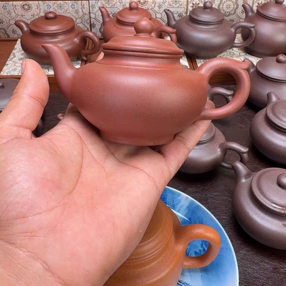 B***O紫砂茶壶原矿紫泥笑樱200cc