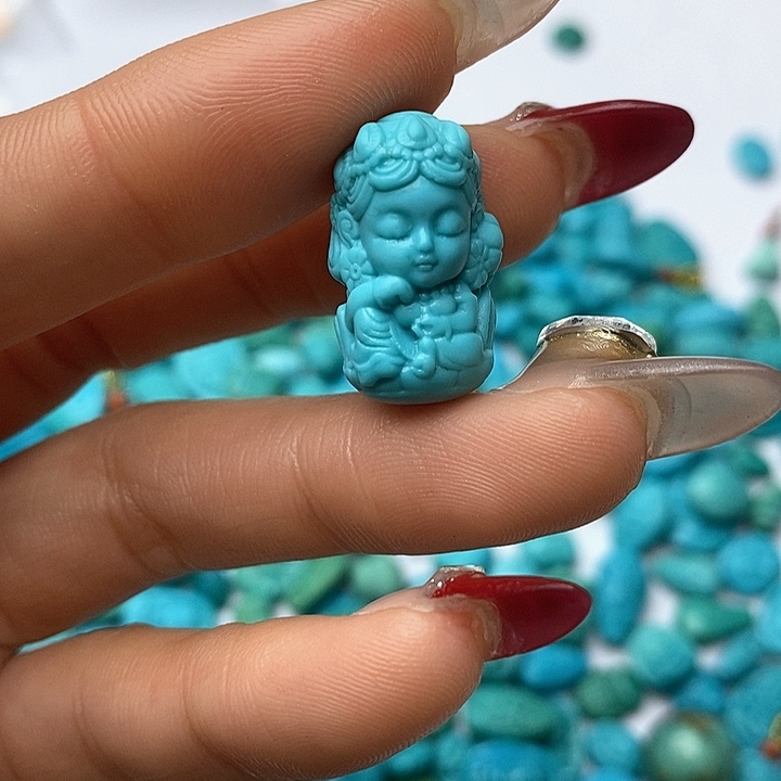 绿松石珠宝奇石未镶嵌