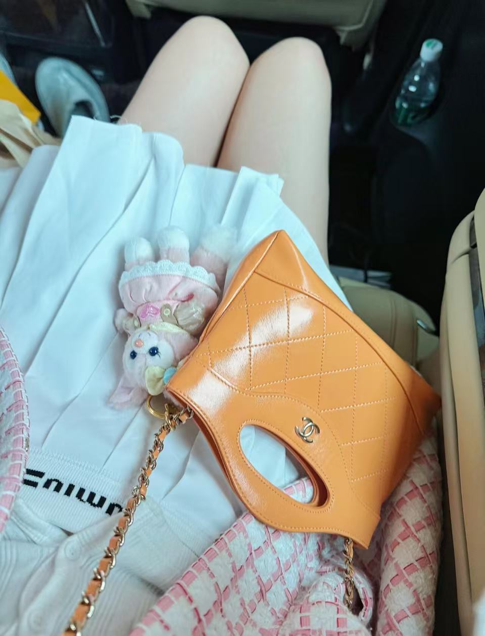 全新未使用 Chanel/香奈儿 心想事橙31bag nano包  11888937