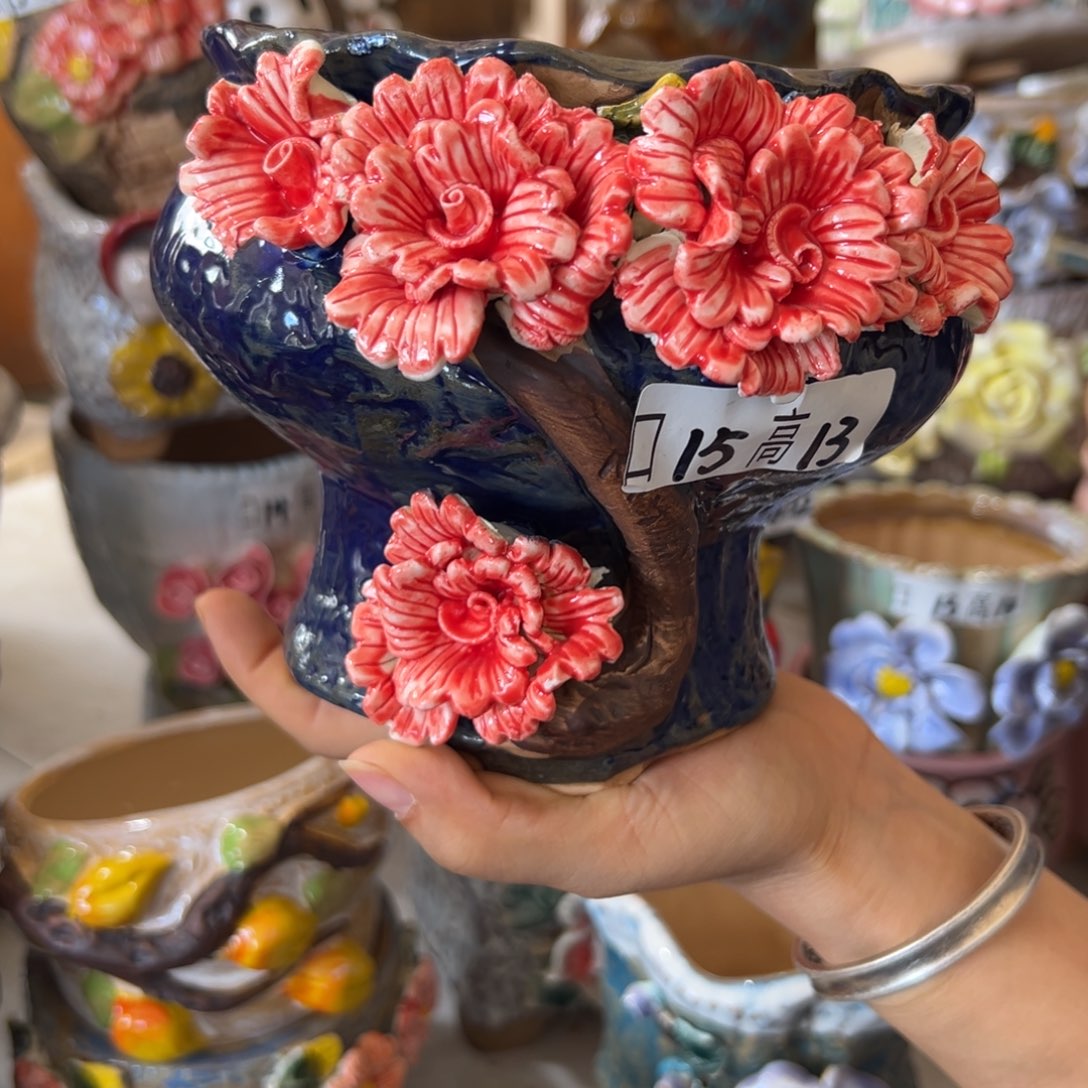 花盆，拍满20发货，退款拉黑