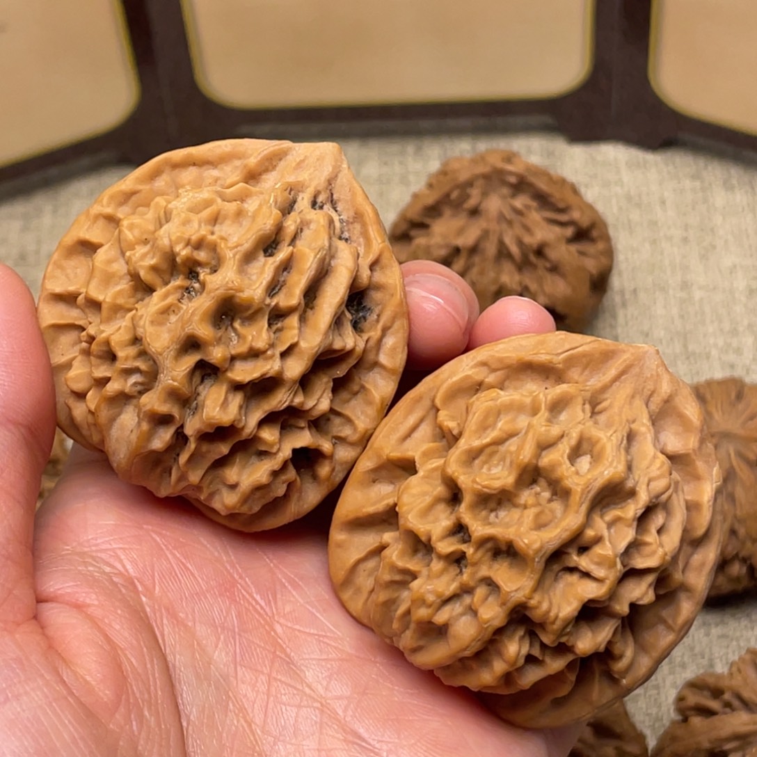 把件文玩核桃秦岭核桃20号