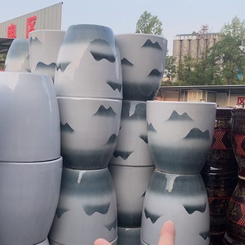 低腰锥形山水特大口40/40（2个）