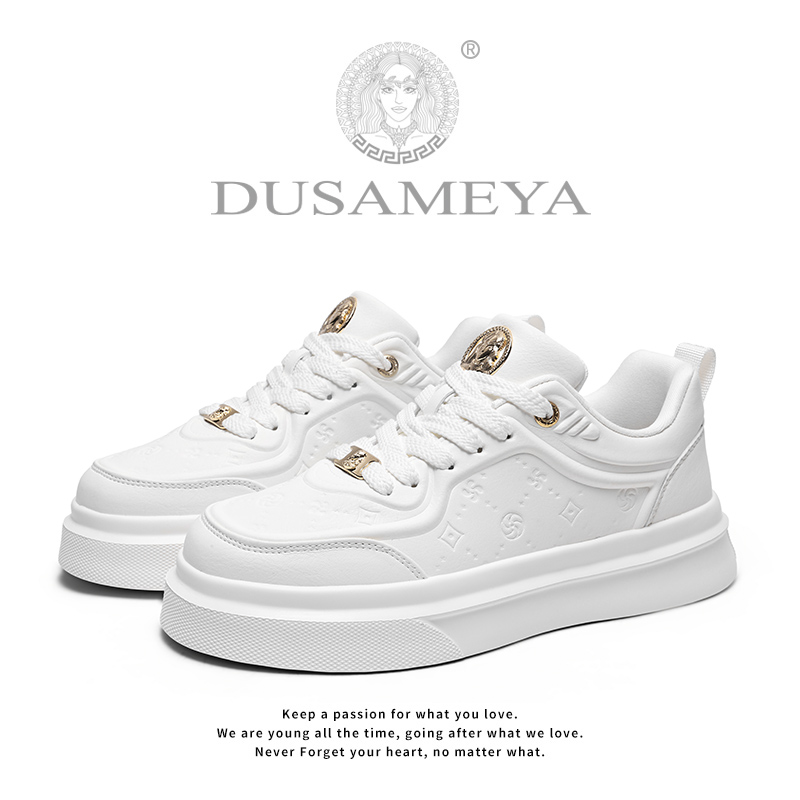 DUSAMEYA/杜莎米娅高奢定制冬季男生防滑增高保暖时尚潮鞋休闲鞋