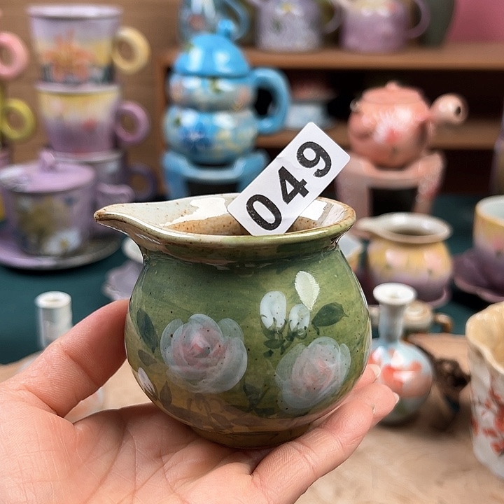 杯景德镇陶瓷手绘作品049