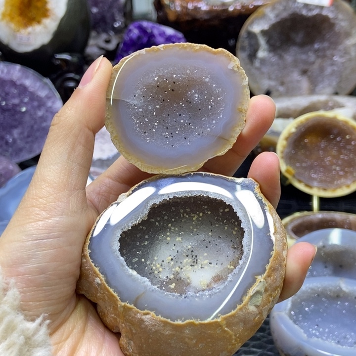 水晶聚宝盆未镶嵌