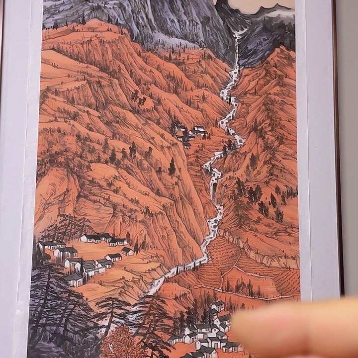 国画宋庄的一个大家庭