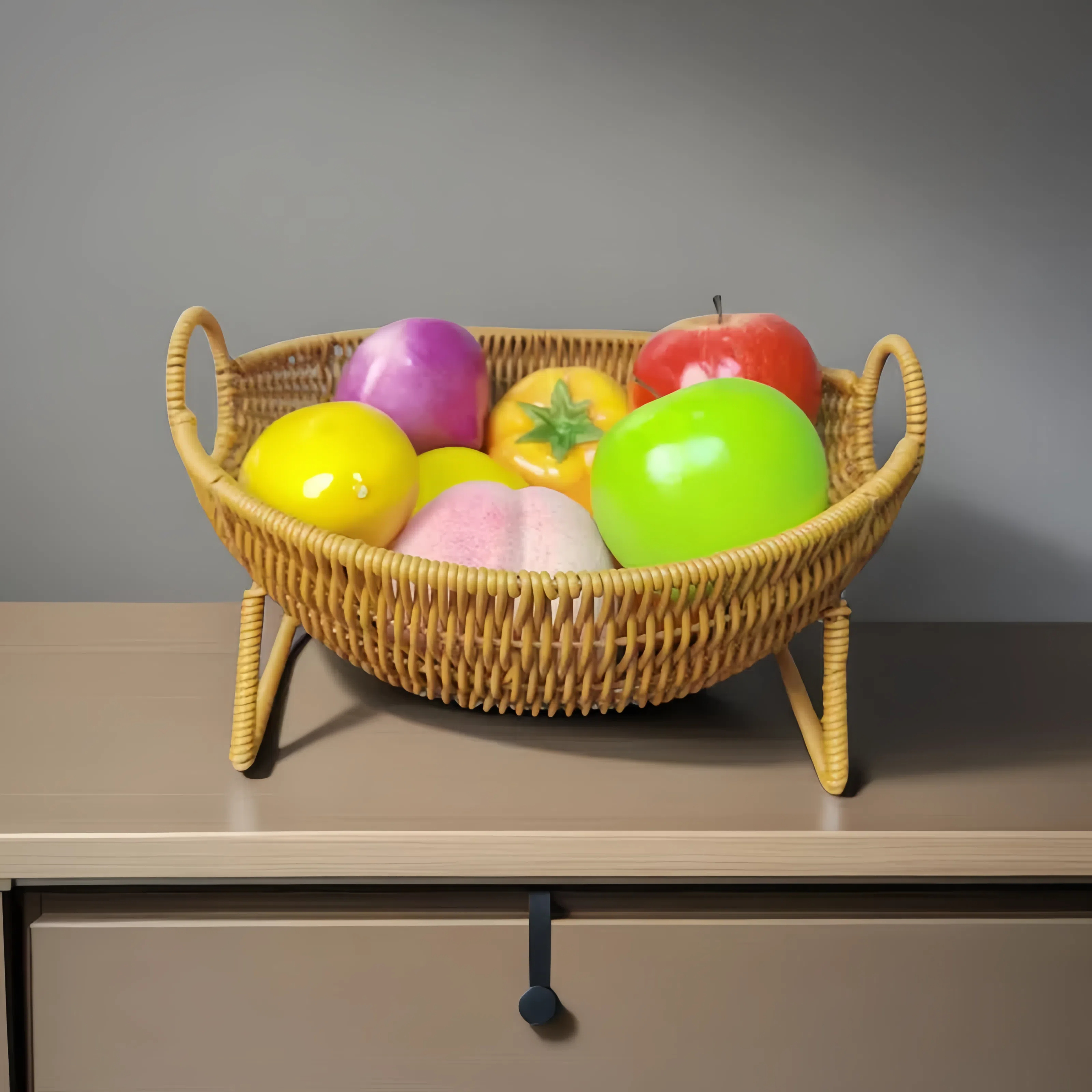 K3月亮造型水果篮收纳篮