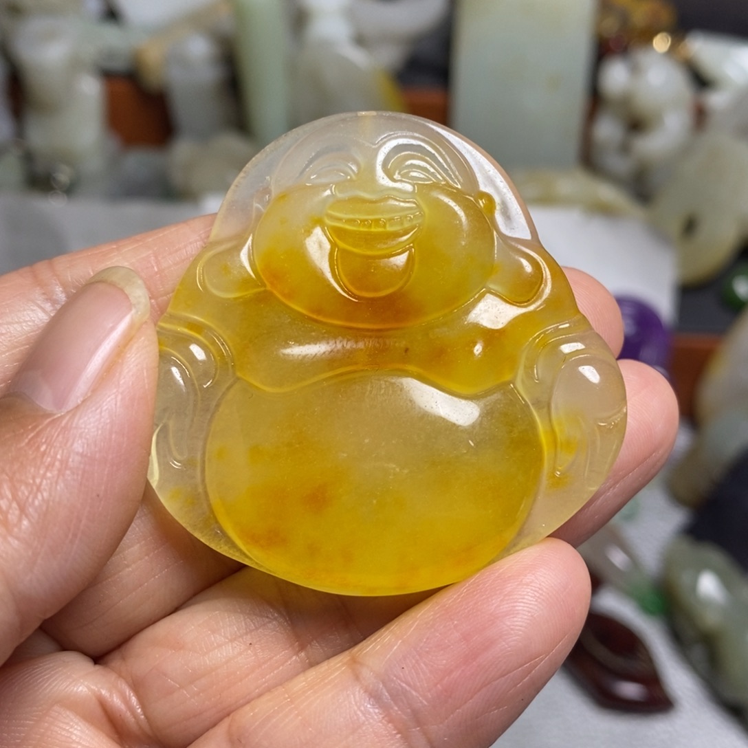 和田玉（糖玉）未镶嵌颈饰
