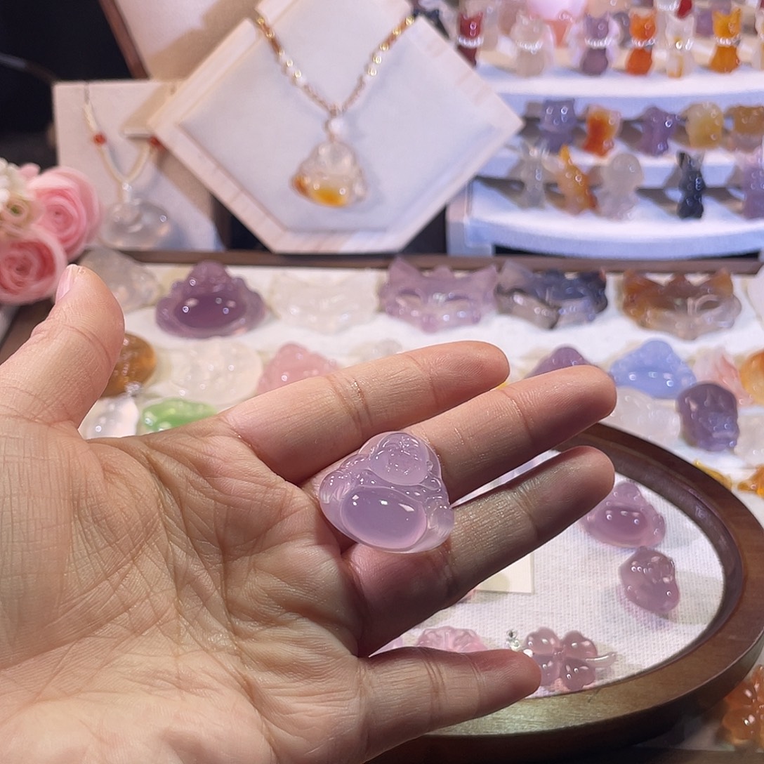 玛瑙/玉髓未镶嵌颈饰