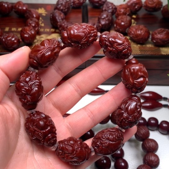 橄榄核手串/手链大****食橄榄
