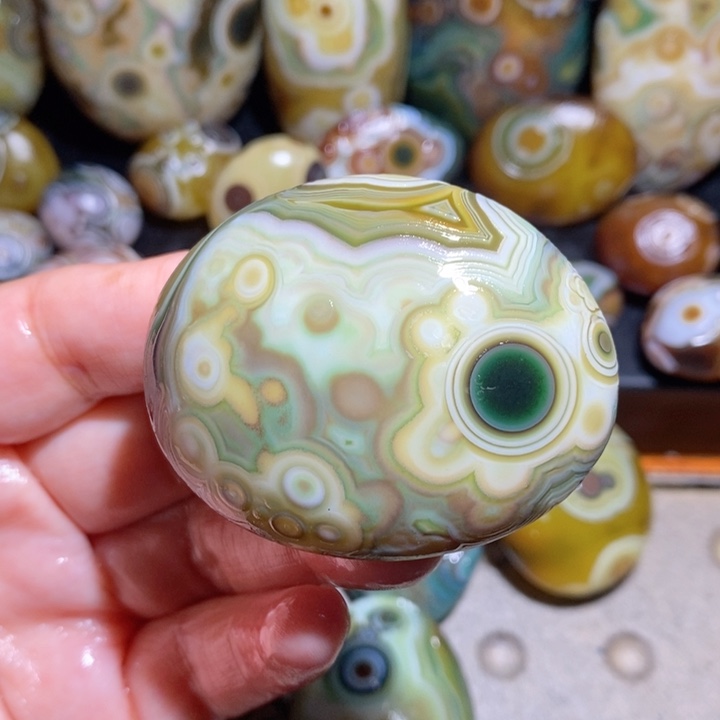 未镶嵌玛瑙/玉髓珠宝半成品118