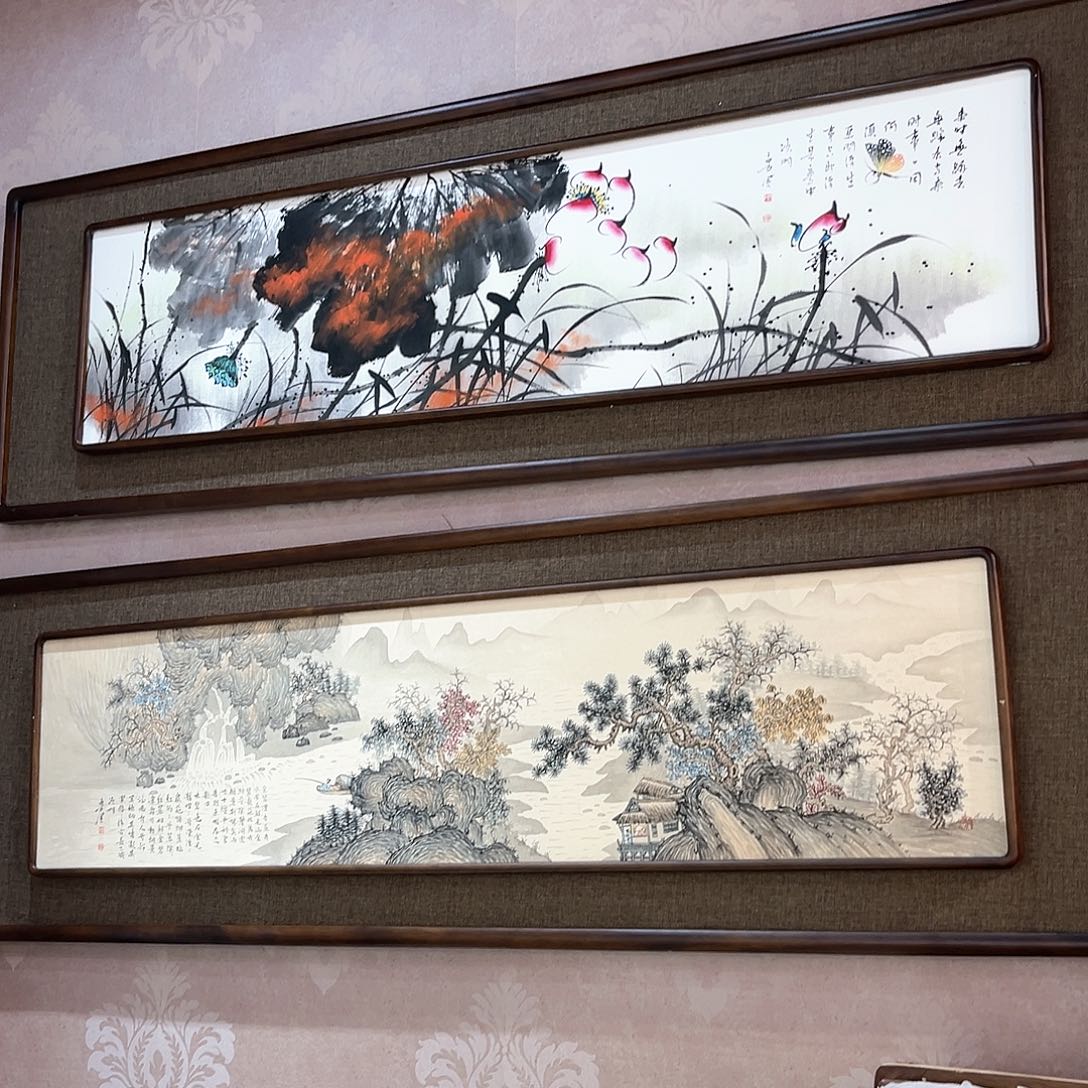 国画用****9亲笔手绘作品