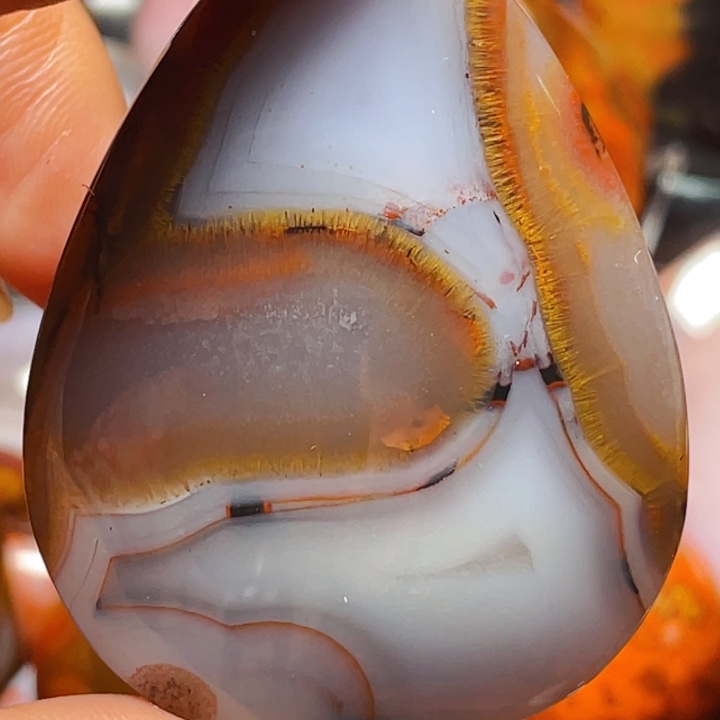 未镶嵌吊坠(不含链)玛瑙/玉髓