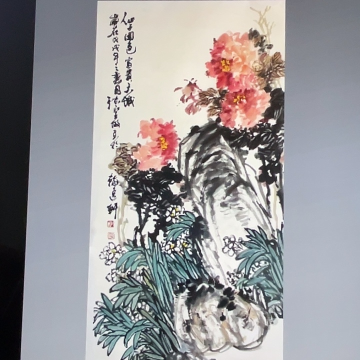 国画张圣敏先生纯手绘作品