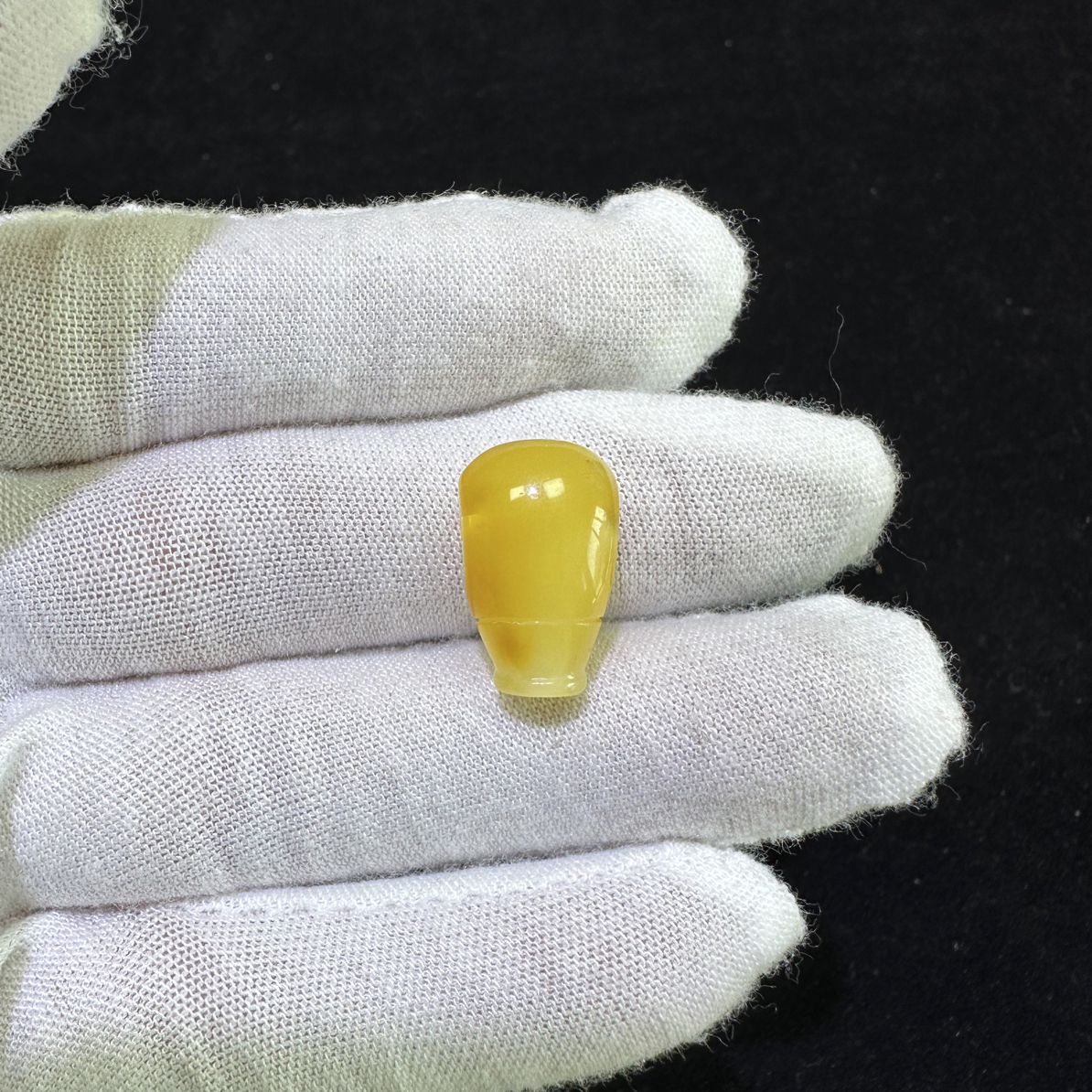 ZT3587天然蜜蜡三通西施壶对孔11✖️17.8无优化支持复检