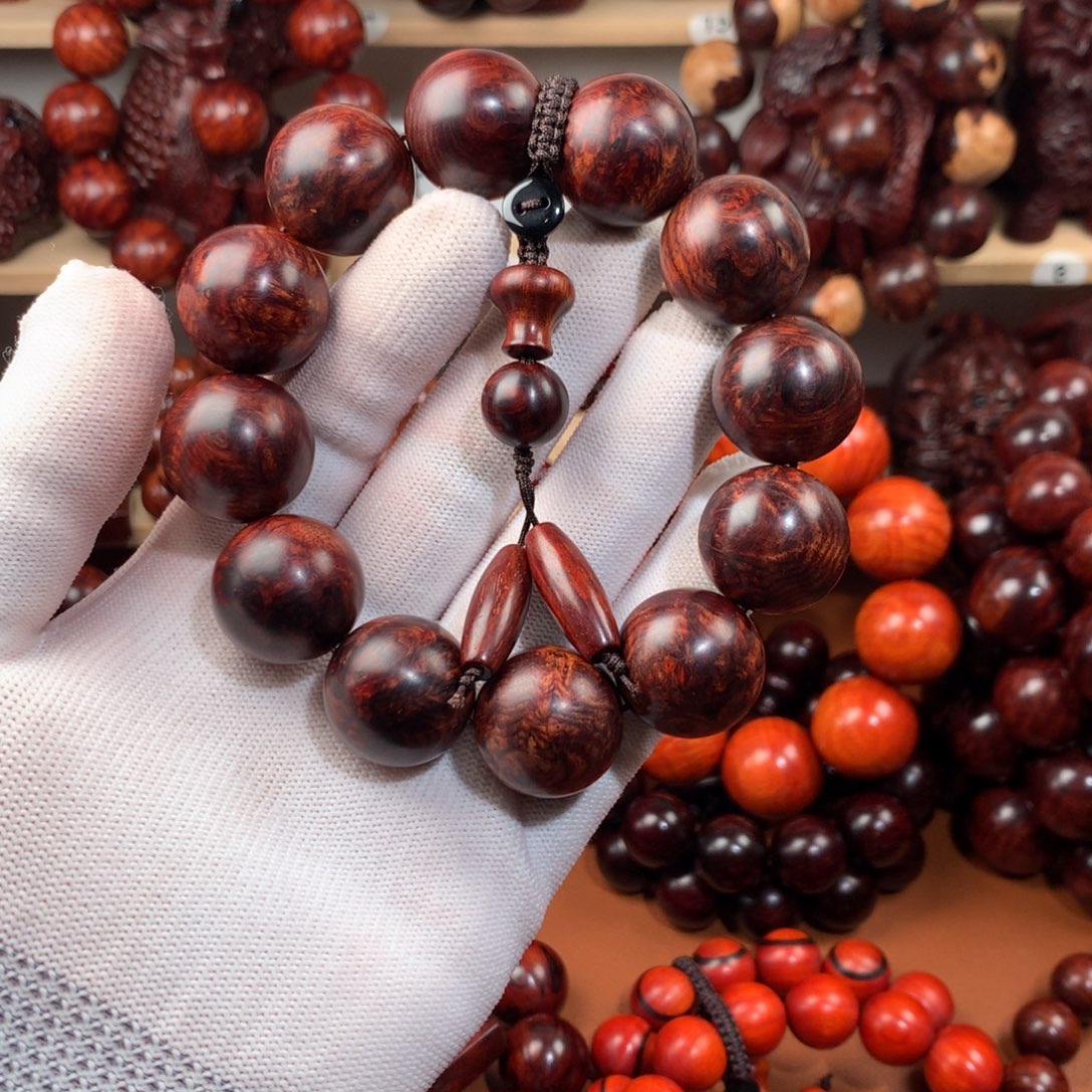 浮***梦染料紫檀（血檀）2.0树头瘤疤-樱子瘤