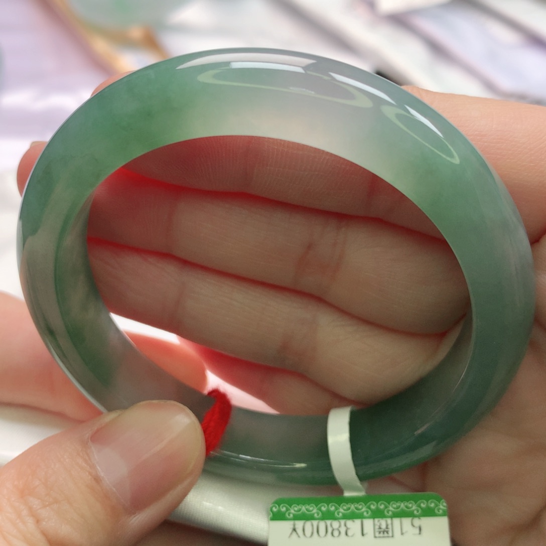 翡翠手镯未镶嵌5152圈