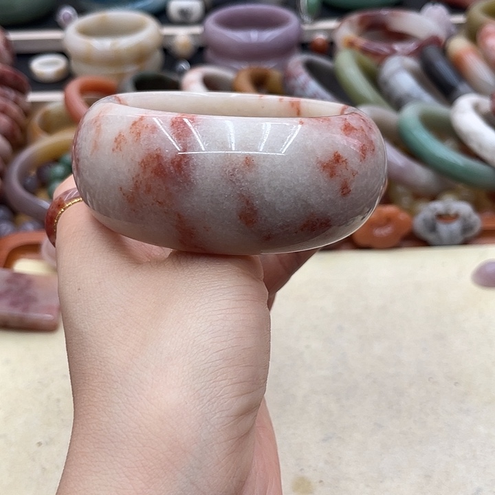 石英质玉圈口61未镶嵌