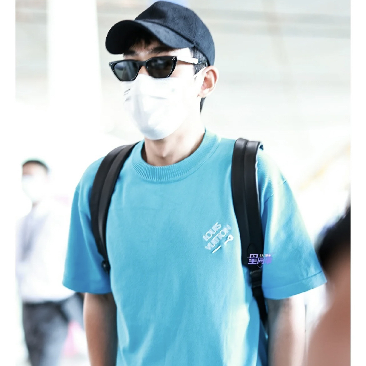 未使用 LouisVuitton/路易威登 5510/ SS24 字母刺绣休闲圆领T恤