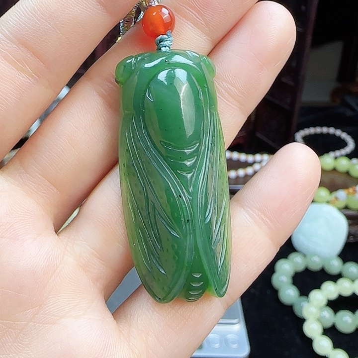 和田玉挂件未镶嵌定制发货