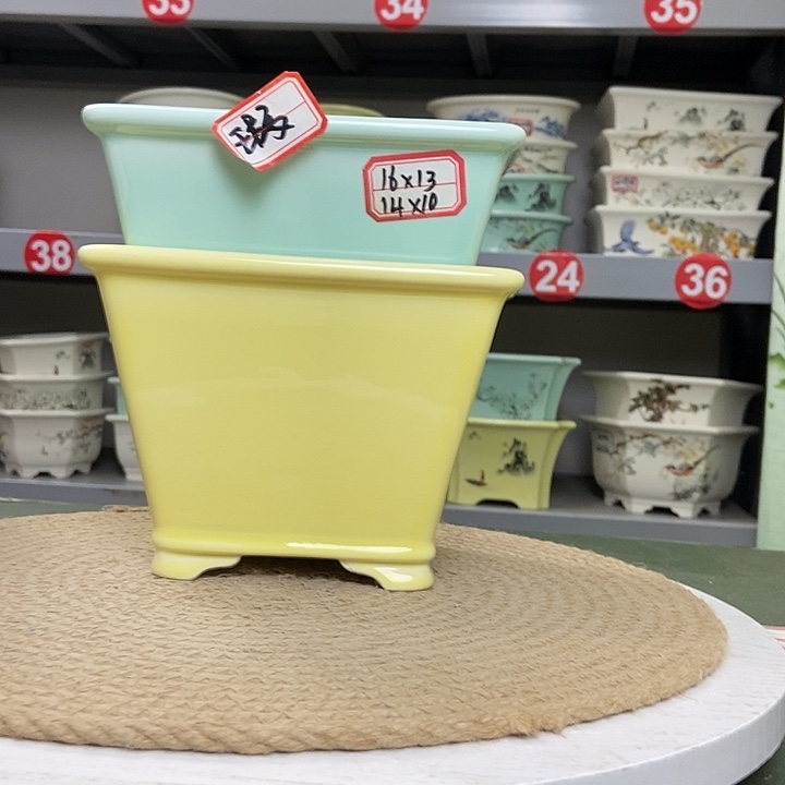 紫砂紫砂花盆08232