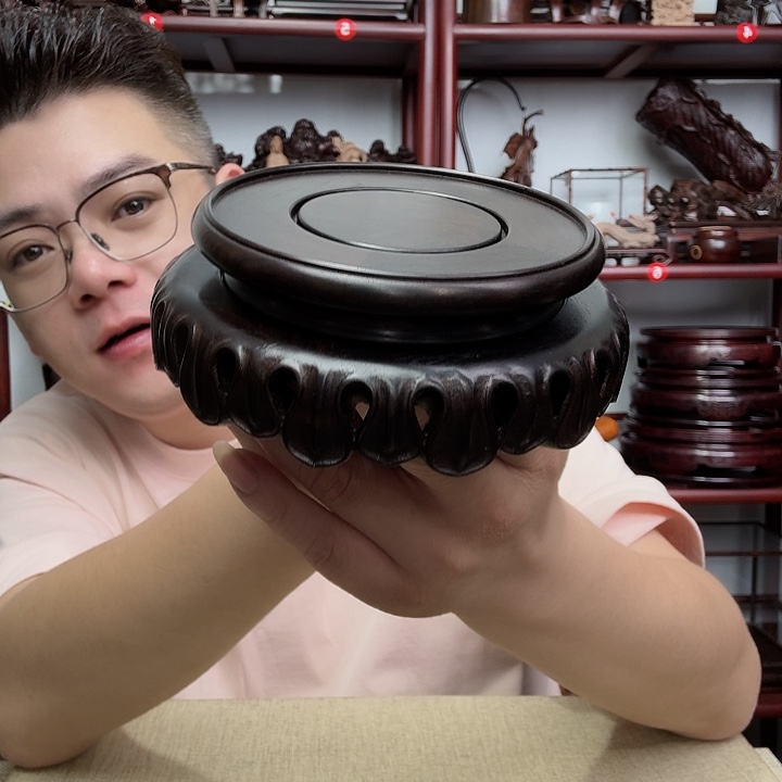 紫光檀工艺品底座