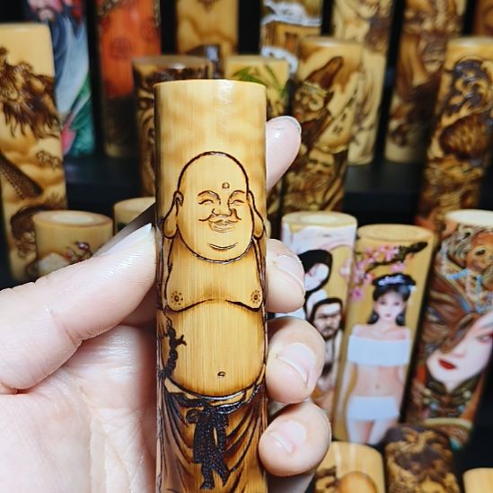 *****竹弥勒火刻圆料玉竹