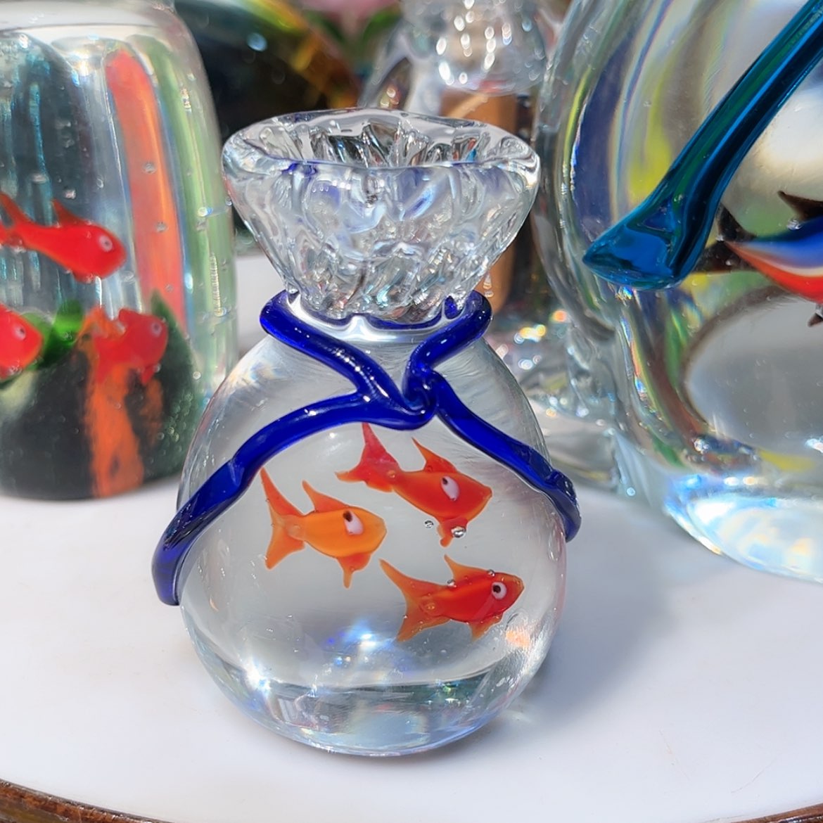 【闪购商品】琉璃手工艺品有瑕疵