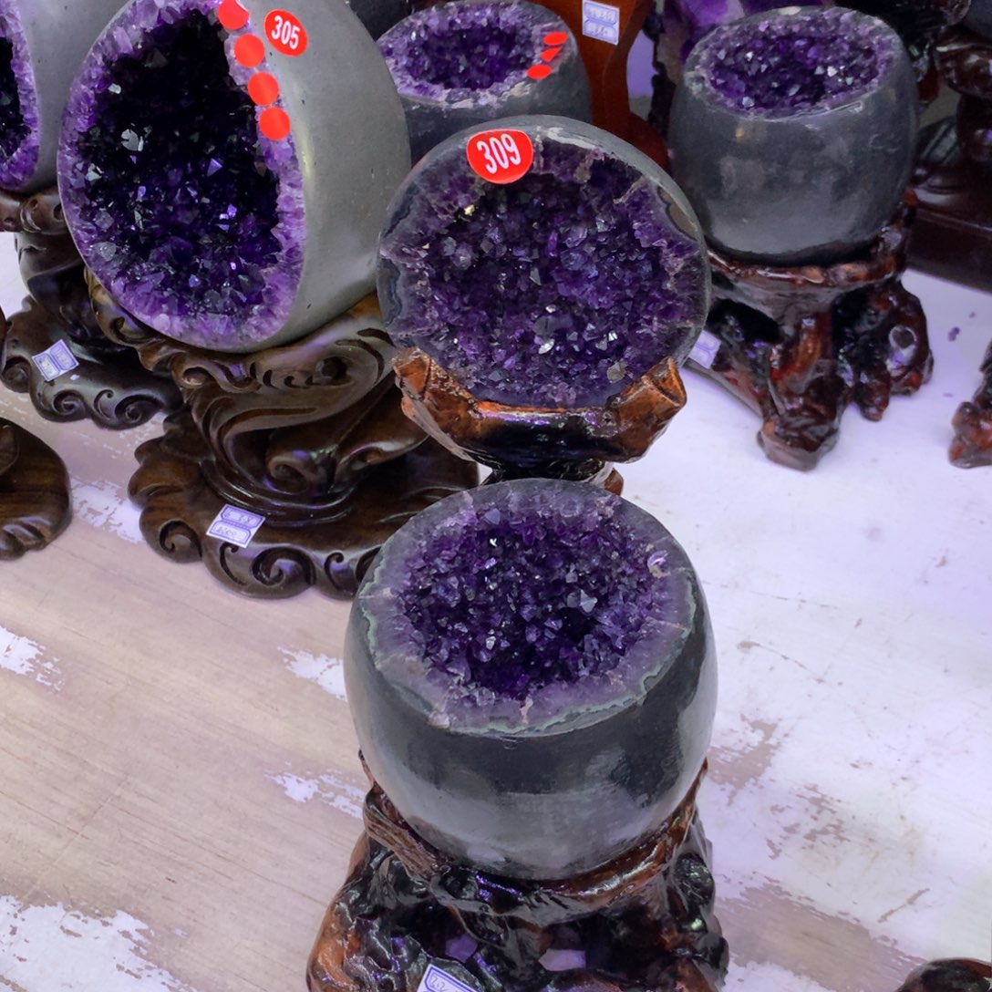 大型摆件（非配饰）未镶嵌水晶莹